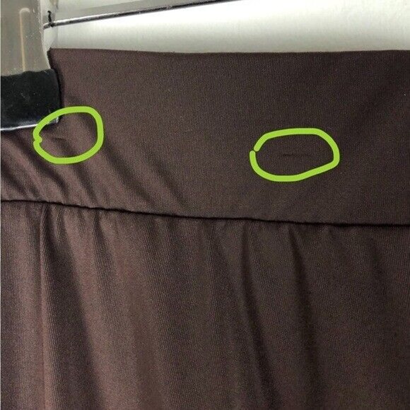 Myra Swim Chocolate Brown Saint Leggings Sz L - Picture 12 of 12